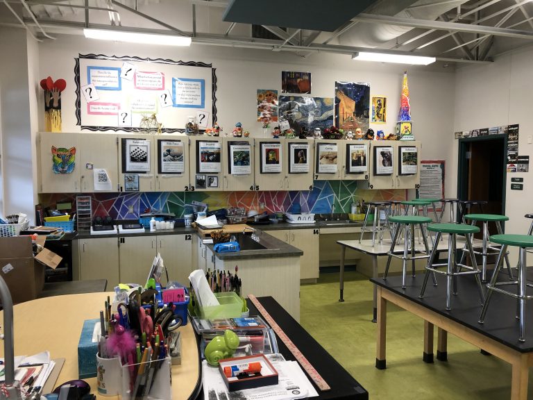 Middle School Art Classroom