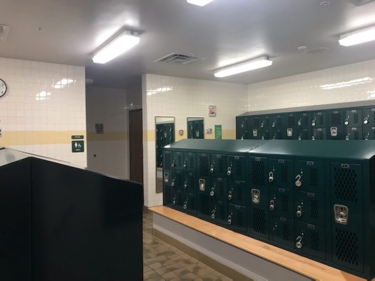 Middle School Gym Lockers