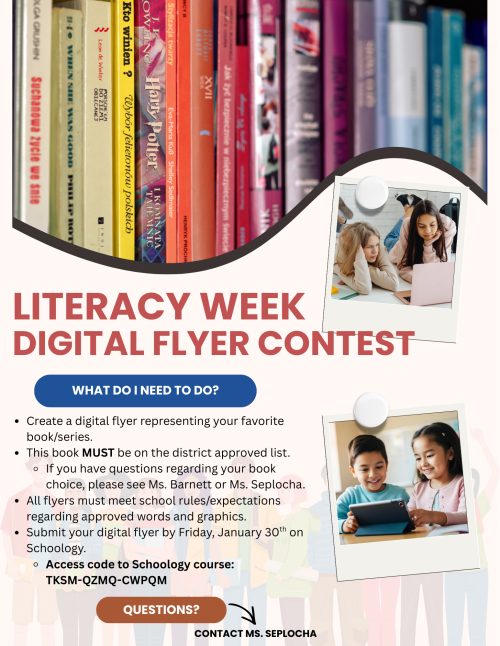 Literacy Week MS Flyer